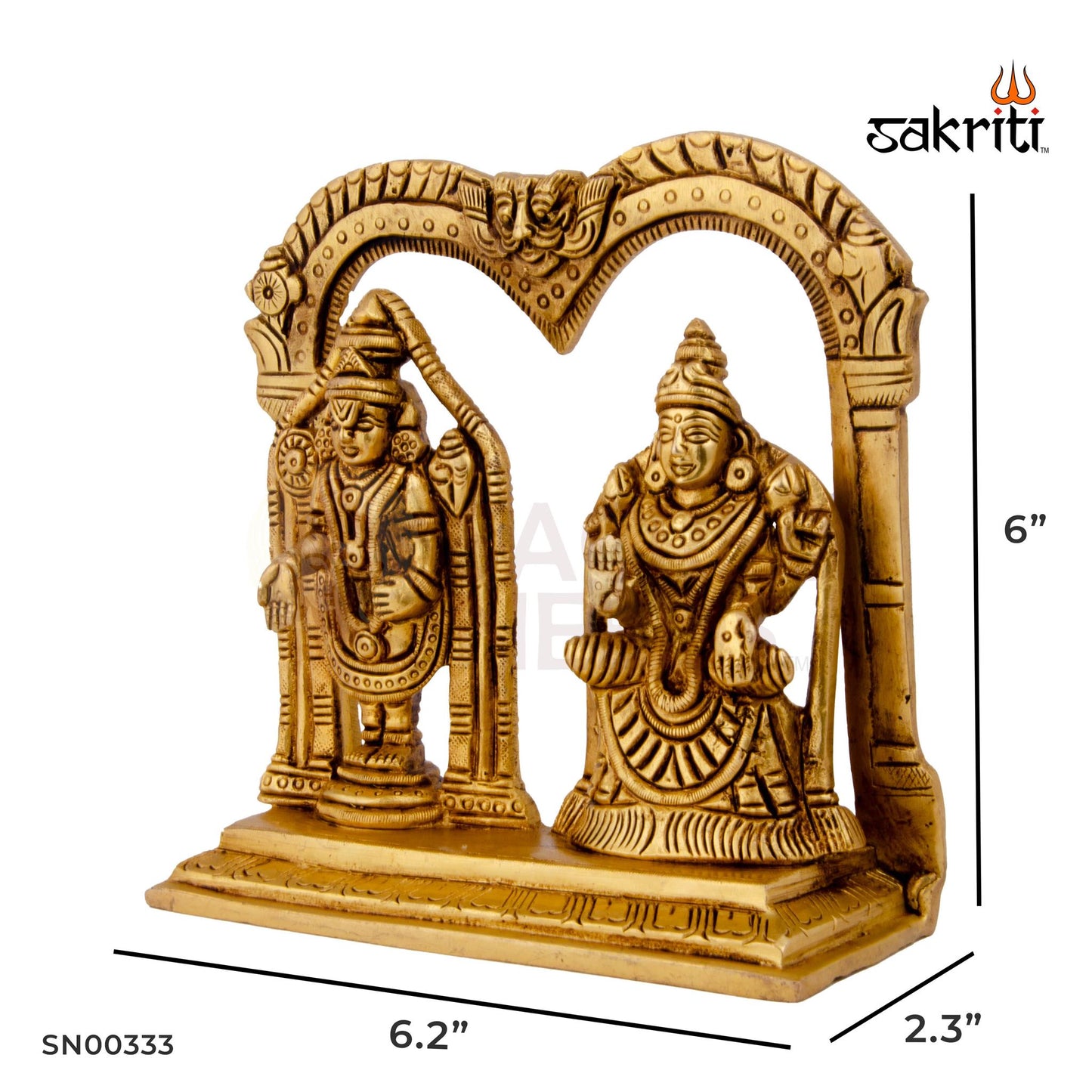 BRASS BALAJI-PADMAVATHI SET