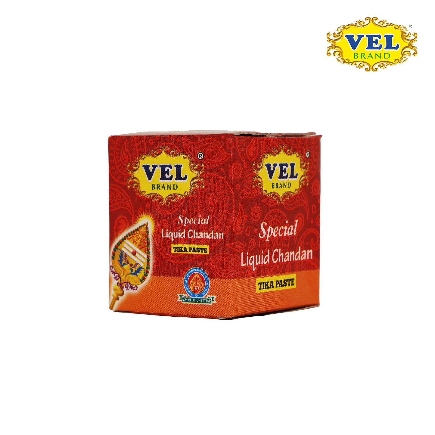 VEL'S Yellow Pooja Paste – 100g | Pure Yellow Paste for Pooja, Temple Offerings & Religious Ceremonies