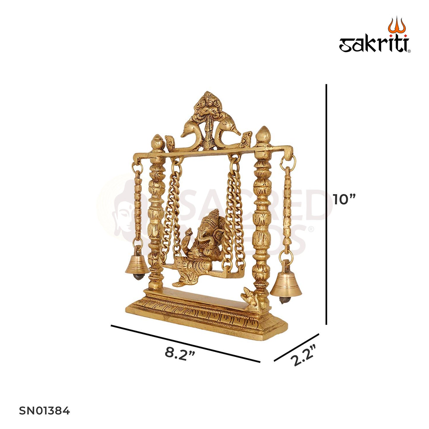 BRASS GANESHA JHULA