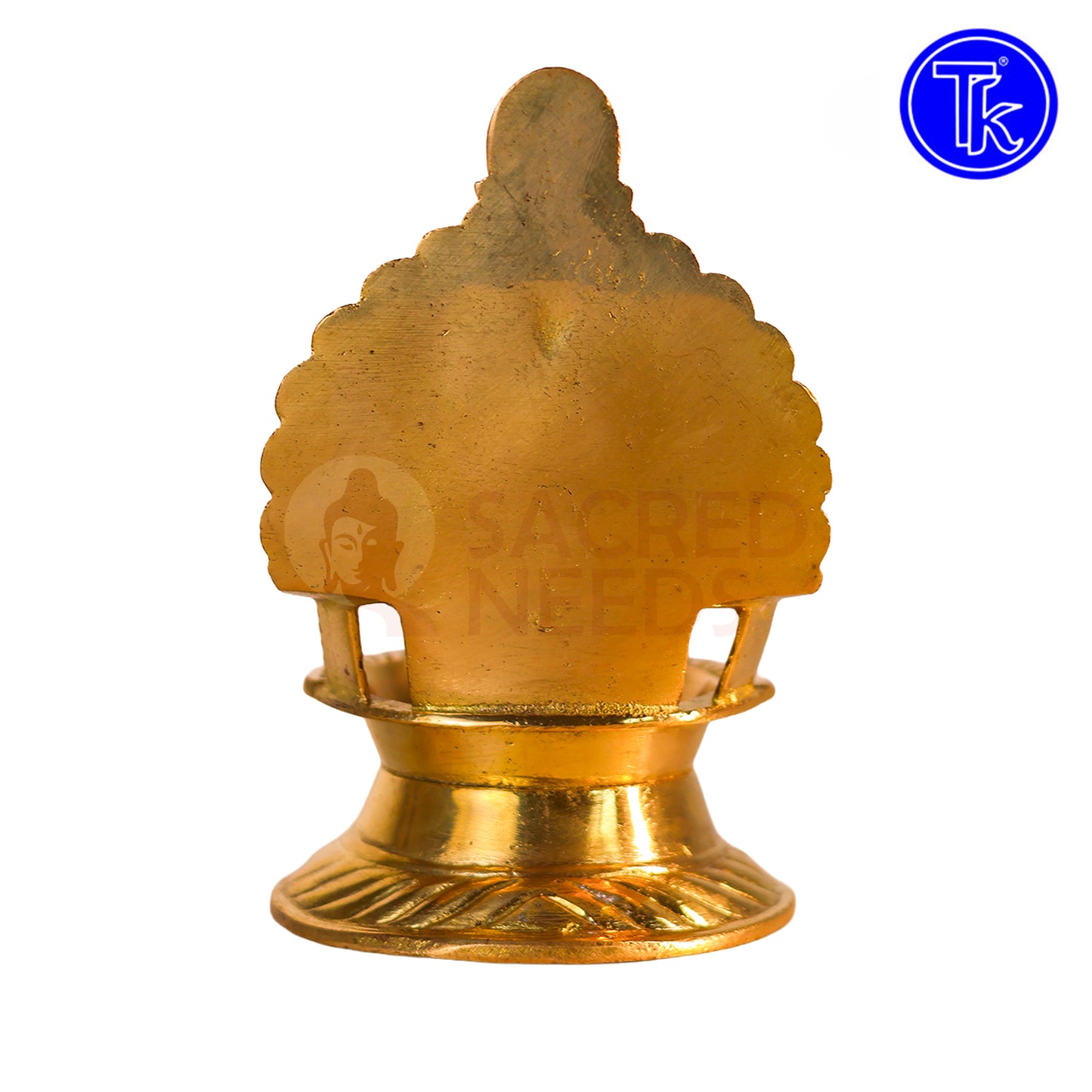 Brass Matha Vilakku – 3 Inch Length | Traditional Brass Oil Lamp for Pooja, Temple & Home Décor