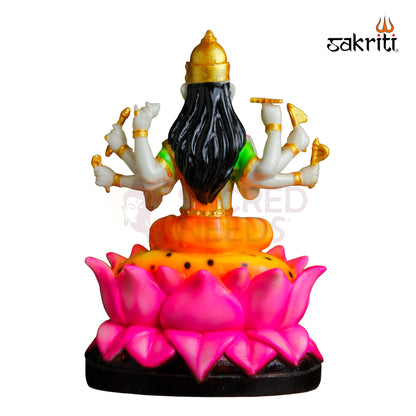 Marble Dust Varahi Amman – 12.7 Inch Majestic Goddess Varahi Statue for Temple & Home