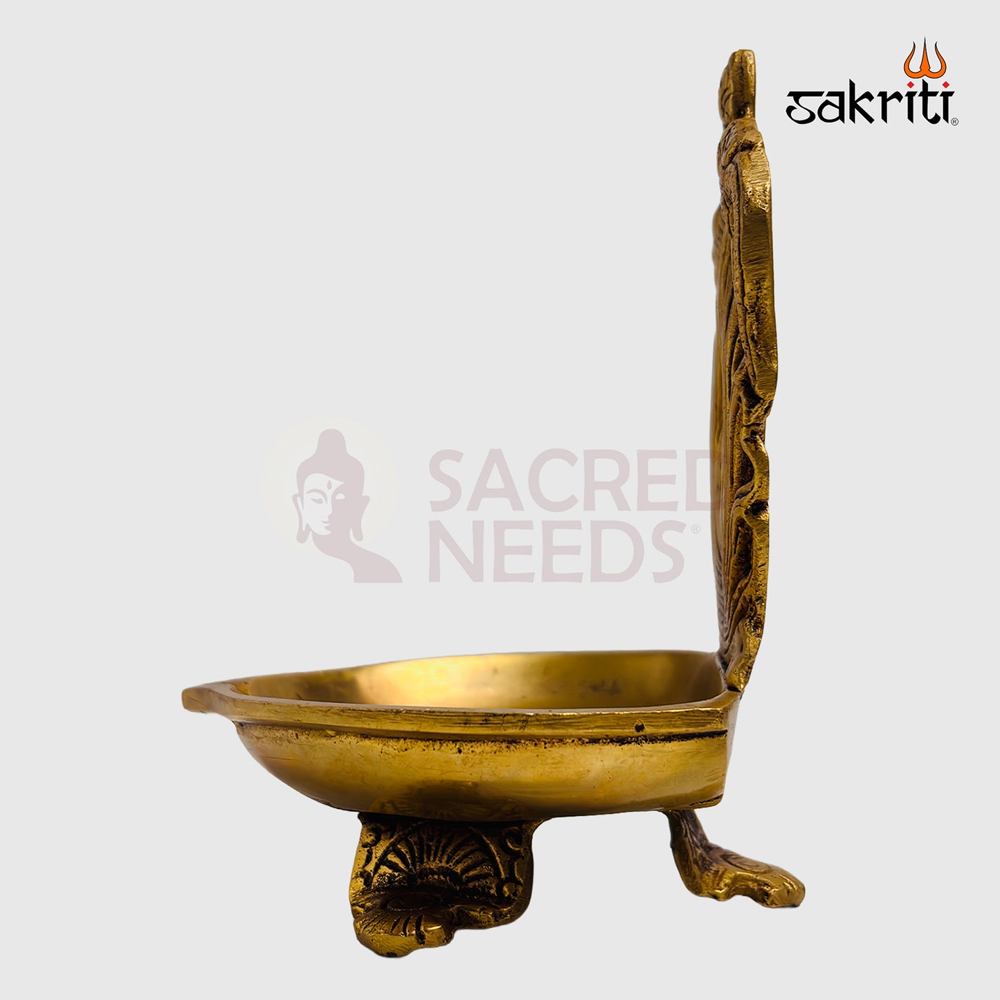 Brass Kili Vilakku – 5.7 Inch | Parrot Deepam for Pooja & Auspicious Decor