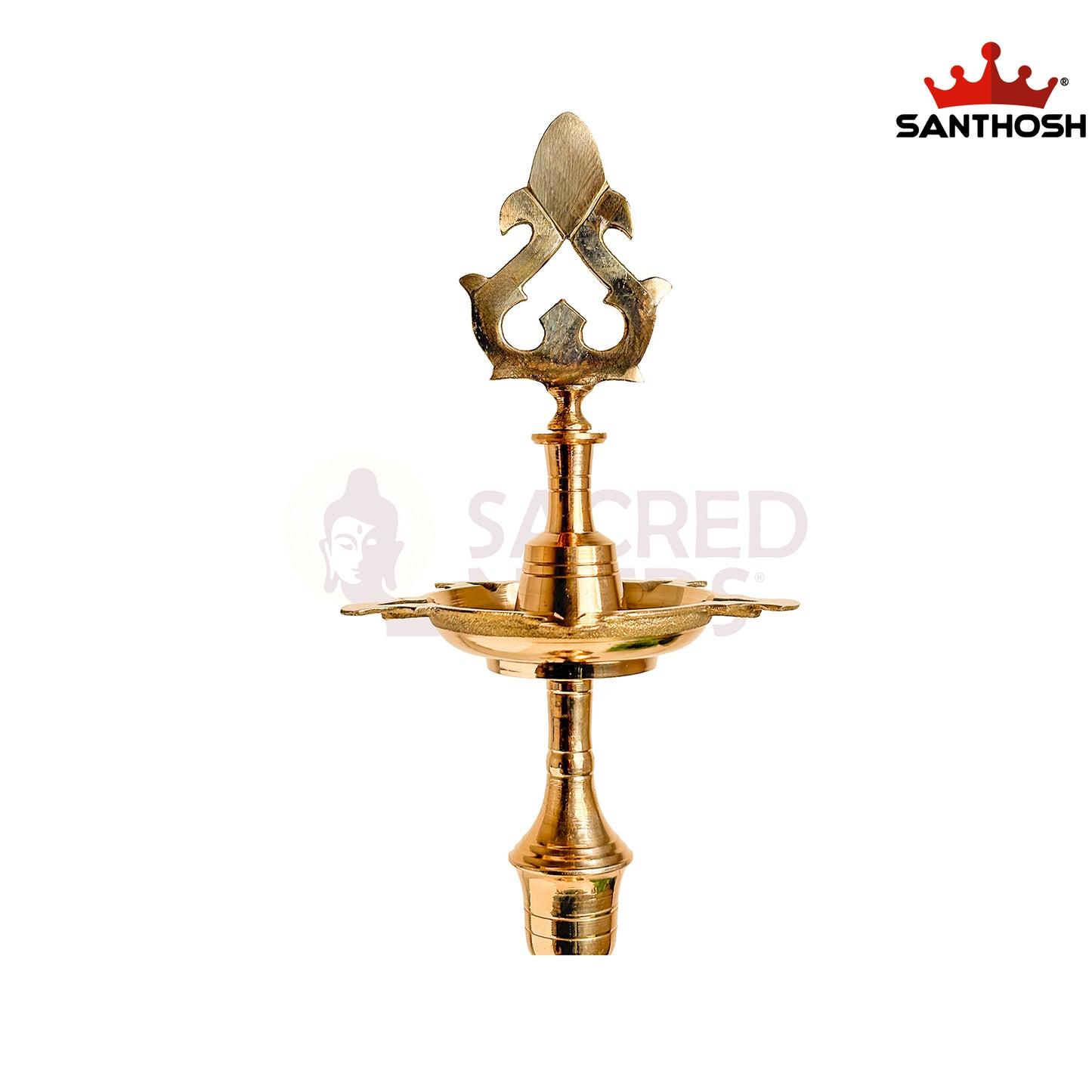 Brass Box Kuthu Vilakku – 23 Inch | Heavy Traditional Brass Deepam for Pooja Room