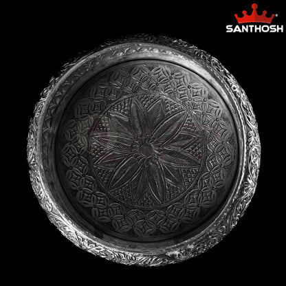 Sacred Needs Copper Elephant Urli – 4.9 Inch (12.4cm) Height | Decorative Urli Bowl with Elephant Design for Home & Festive Décor