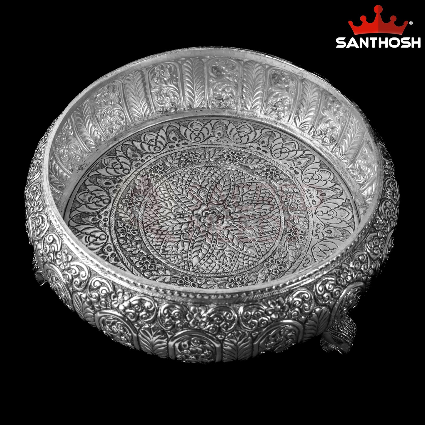 Sacred Needs Copper Elephant Urli – 5.2 Inch (13.2 cm) Height | Decorative Urli Bowl with Elephant Design for Home & Festive Décor