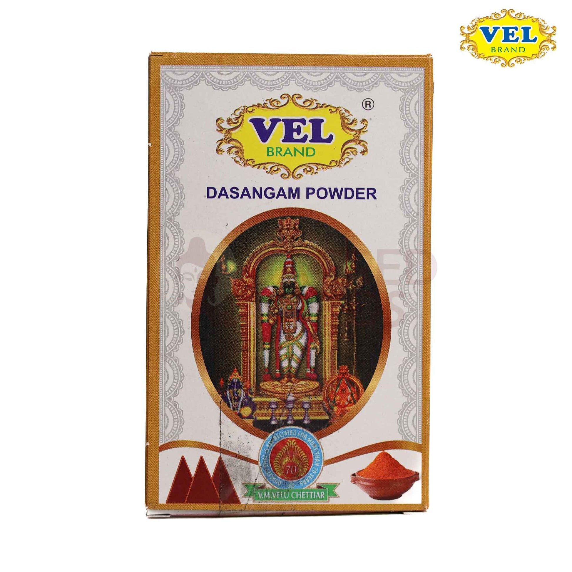 Vel’s Dasangam Powder for Pooja - 50g | Traditional Fragrant Powder for Temple Rituals, Spiritual Use & Home Worship
