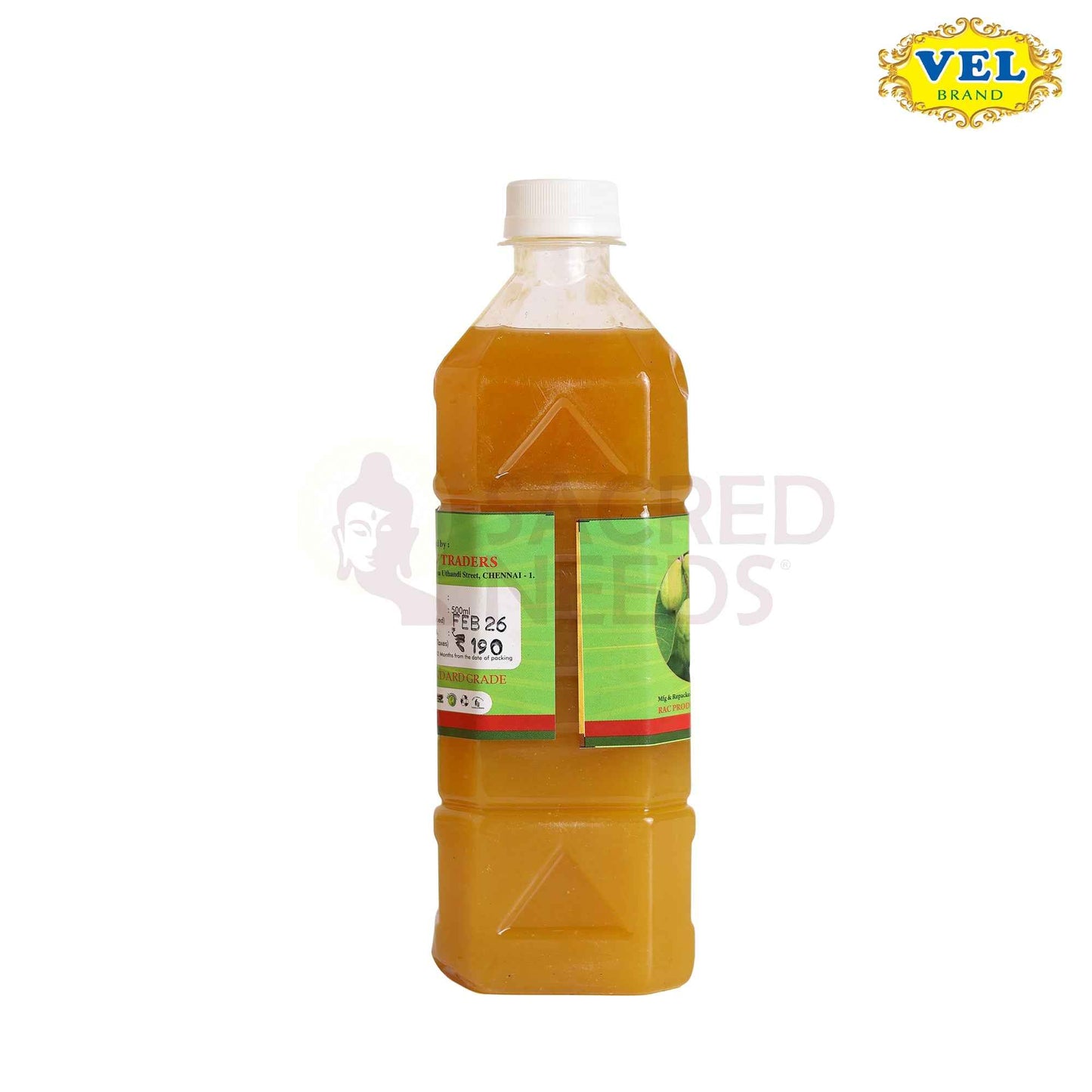 Vel’s Ehuppai Oil for Pooja & Lamps | Traditional Oil for Lighting Diyas, Temple Use & Spiritual Rituals