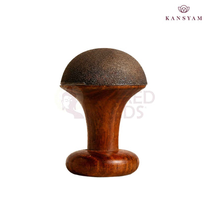 Sacred Needs Bronze Handy Massager – 4.2 Inch (10.7 cm) Height | Traditional Bronze Handheld Acupressure Massager for Relaxation & Wellness