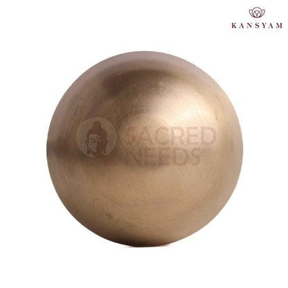 Sacred Needs Bronze Long Massager – 5.8 Inch (14.7 cm) Height | Traditional Bronze Handheld Acupressure Massage Tool for Relaxation, Wellness & Daily Self-Care
