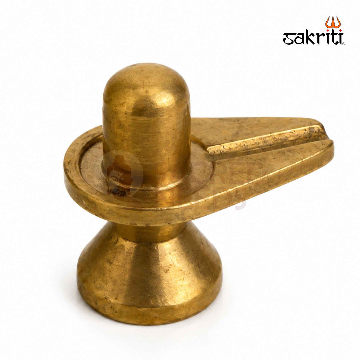 Brass Shiva Lingam – 2.2 Inch (5.6 cm) Height | Lord Shiva Lingam Idol for Pooja Room, Home Temple & Abhishekam