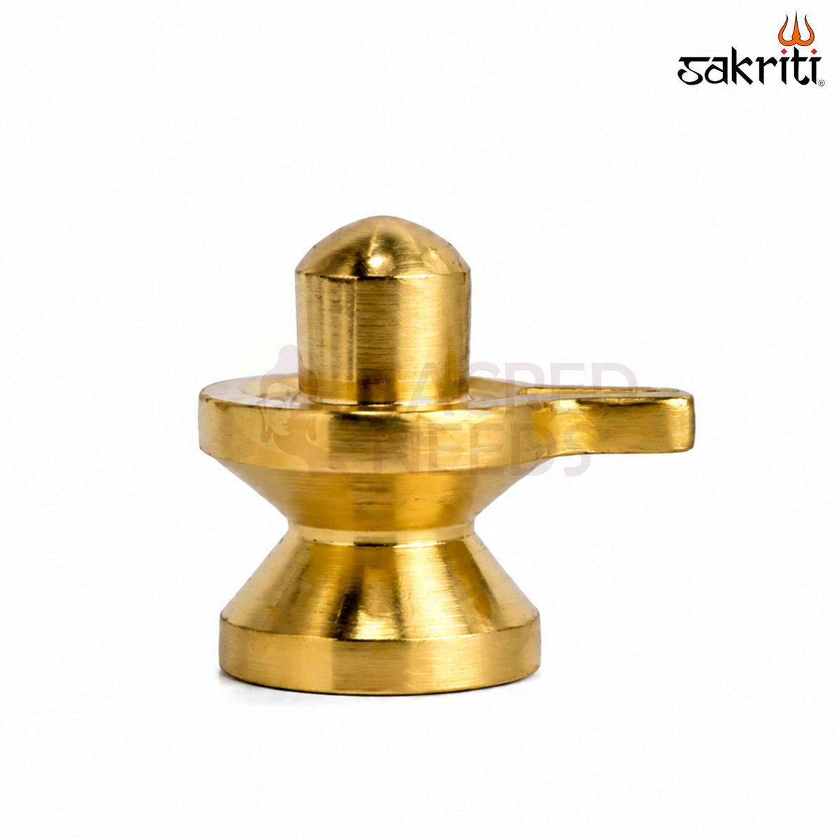 Brass Baby Shiva Lingam – 1 Inch (2.5 cm) Height | Small Brass Shivling for Pooja Room, Home Temple & Daily Worship
