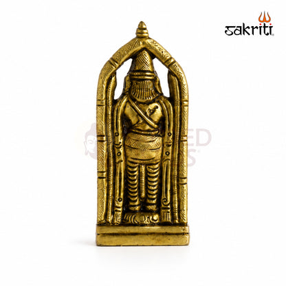 Brass Balaji Idol – 4 Inch (10.2 cm) Height | Lord Venkateswara Statue for Pooja Room, Home Temple & Devotional Décor