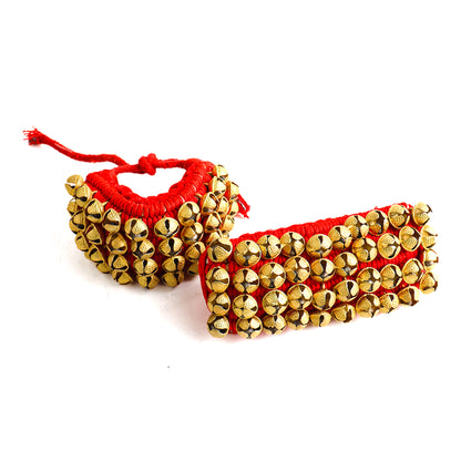 Sacred Needs Brass Gunguru / Salangai Bell  | Traditional Brass Dance & Pooja Ghungroo Bell for Bharatanatyam, Crafts & Decor