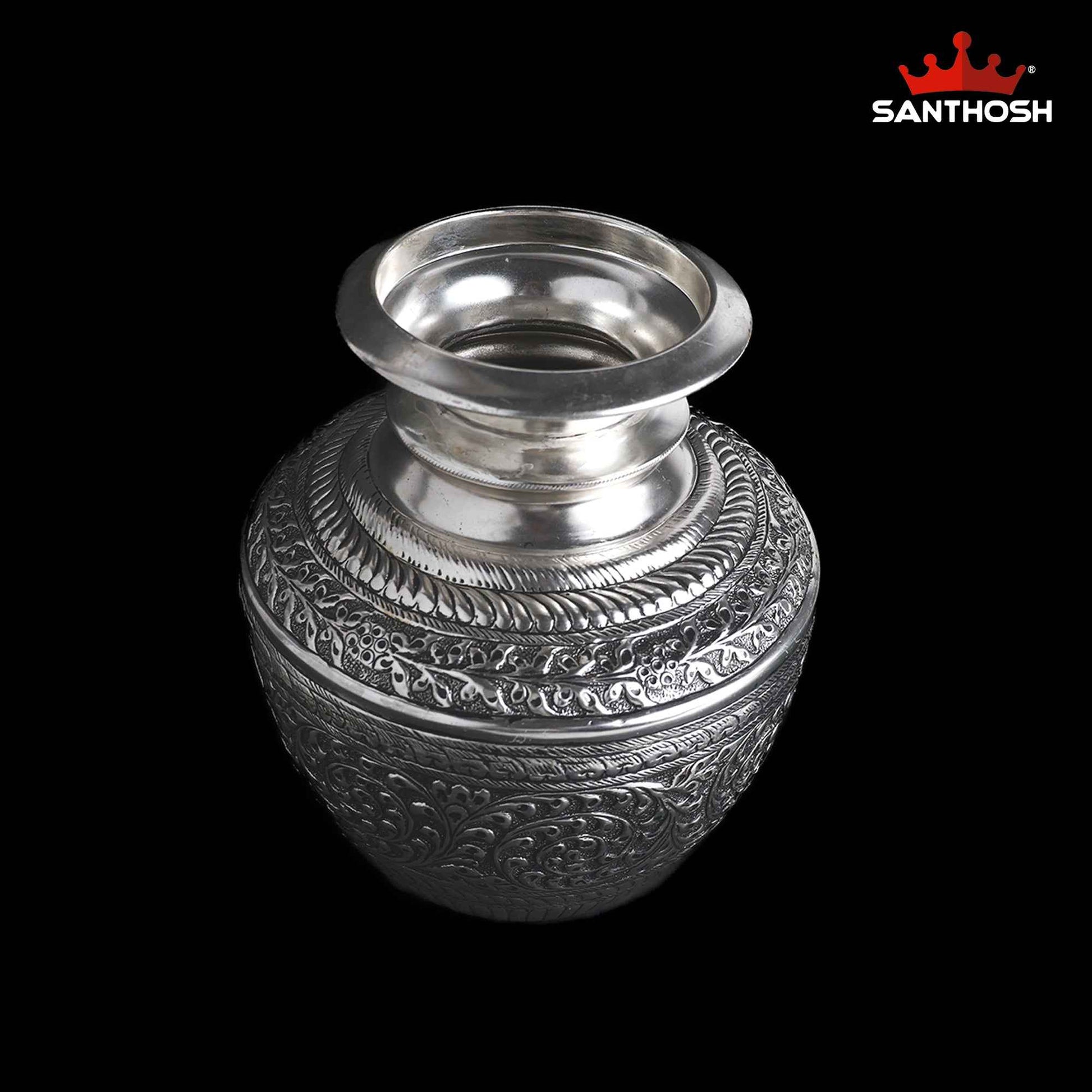 Sacred Needs Copper Fancy Kodam SP – 8.3 Inch (21.1 cm) Height | Traditional Copper Kodam Kalash Pot for Pooja, Temple Rituals & Home Decor