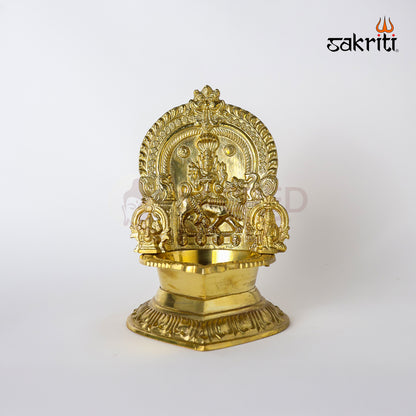 BRASS AISHWARYA ANGALAMMAN VILAKKU