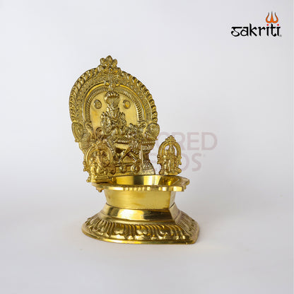 BRASS AISHWARYA ANGALAMMAN VILAKKU