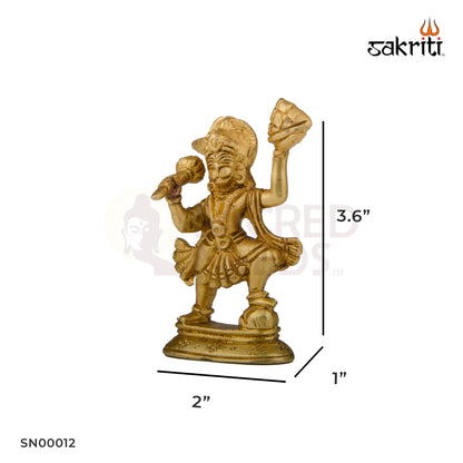 BRASS HANUMAN STANDING