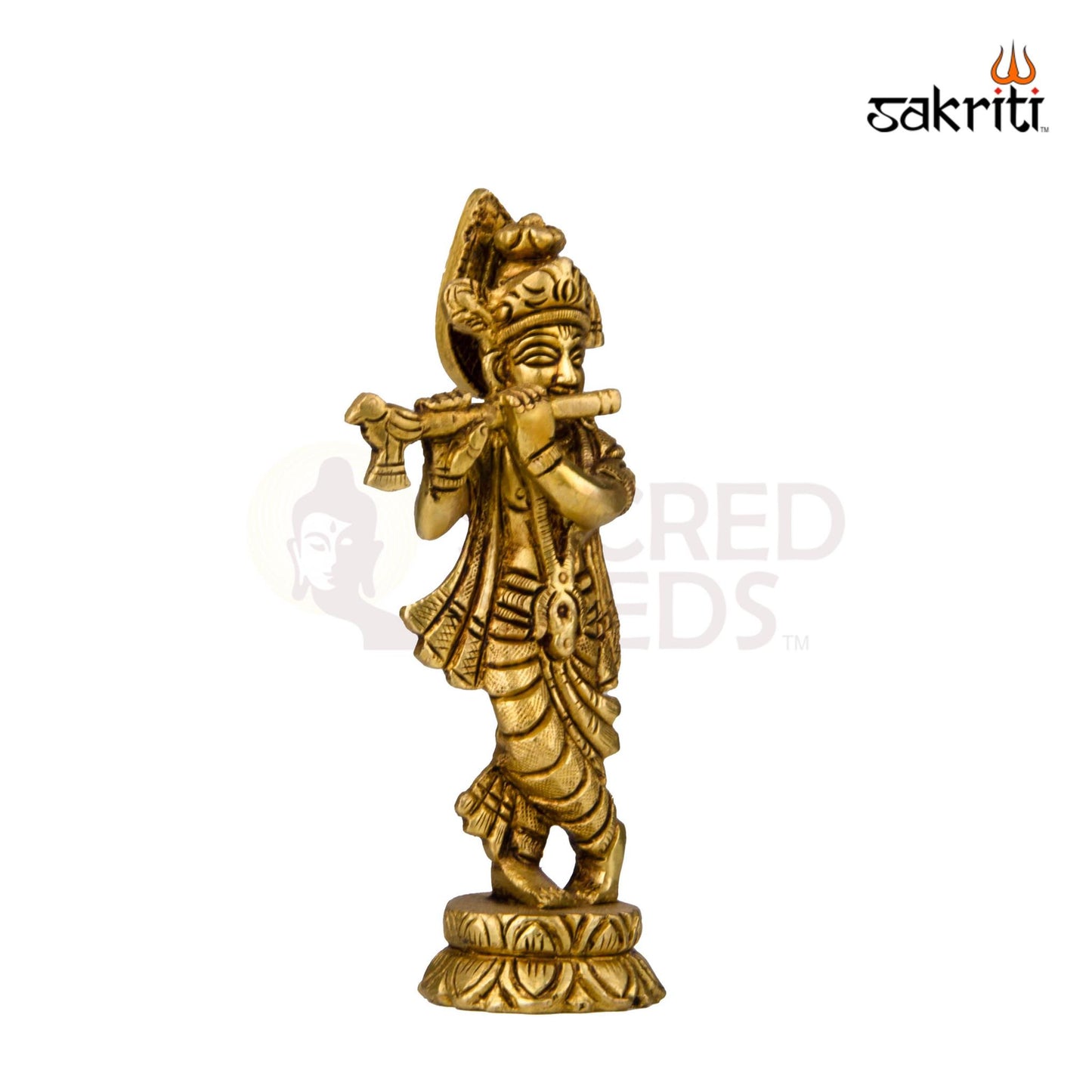 BRASS FLUTE KRISHNA