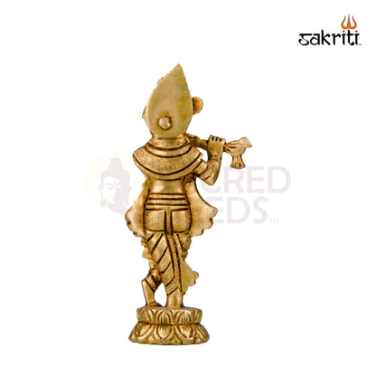 BRASS FLUTE KRISHNA