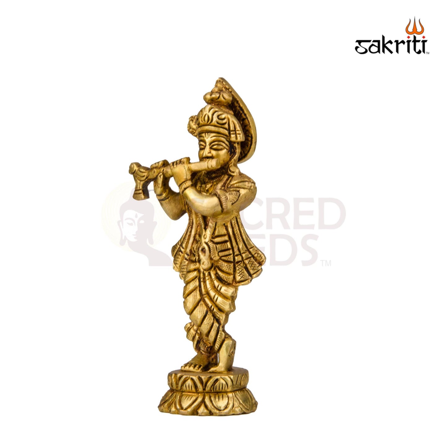 BRASS FLUTE KRISHNA