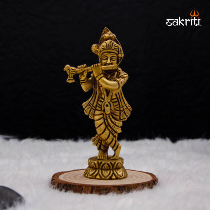 BRASS FLUTE KRISHNA