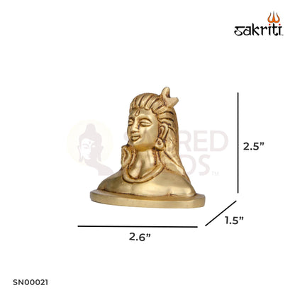 BRASS ADHIYOGI SHIVAN