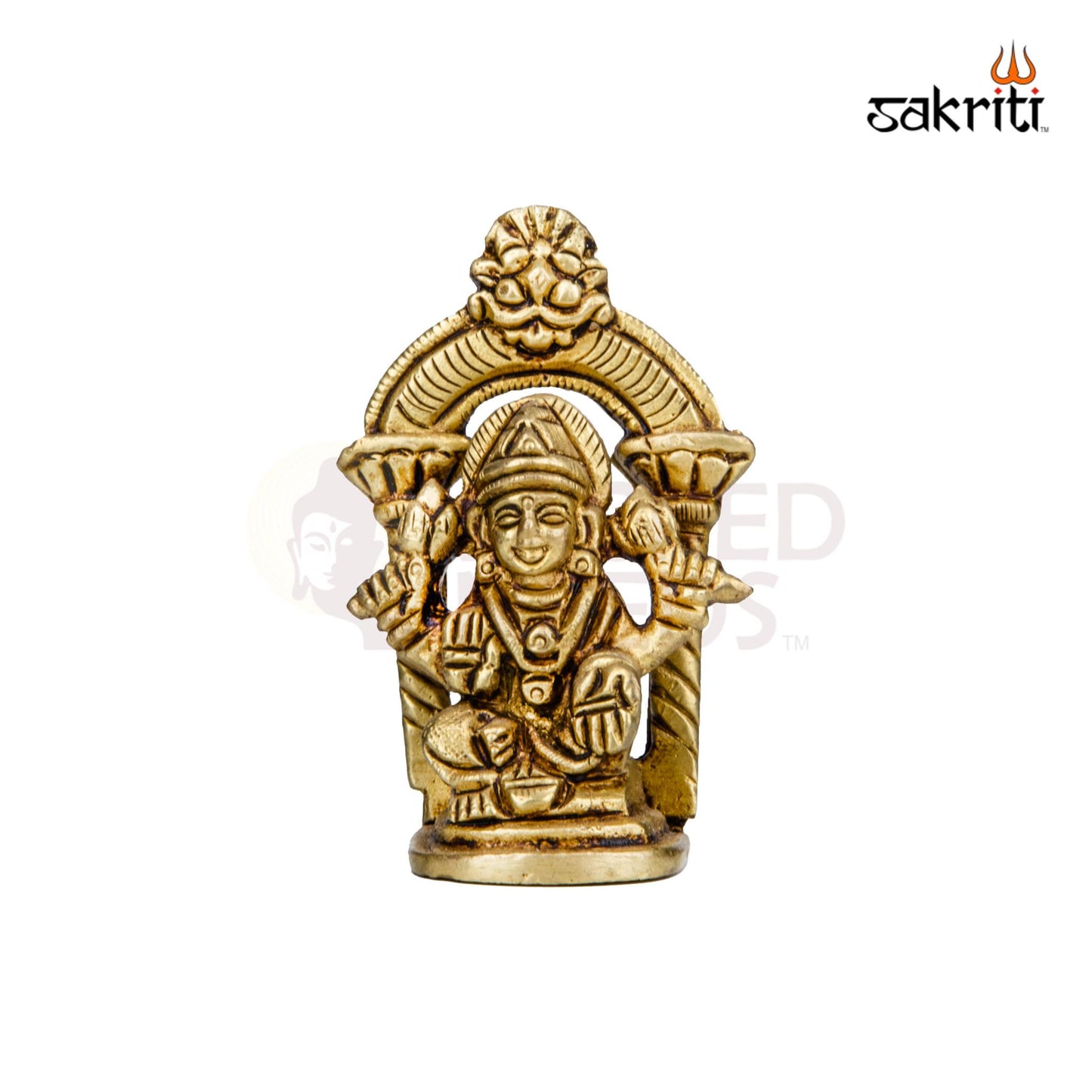 BRASS LAKSHMI AMMAN WITH ARCH