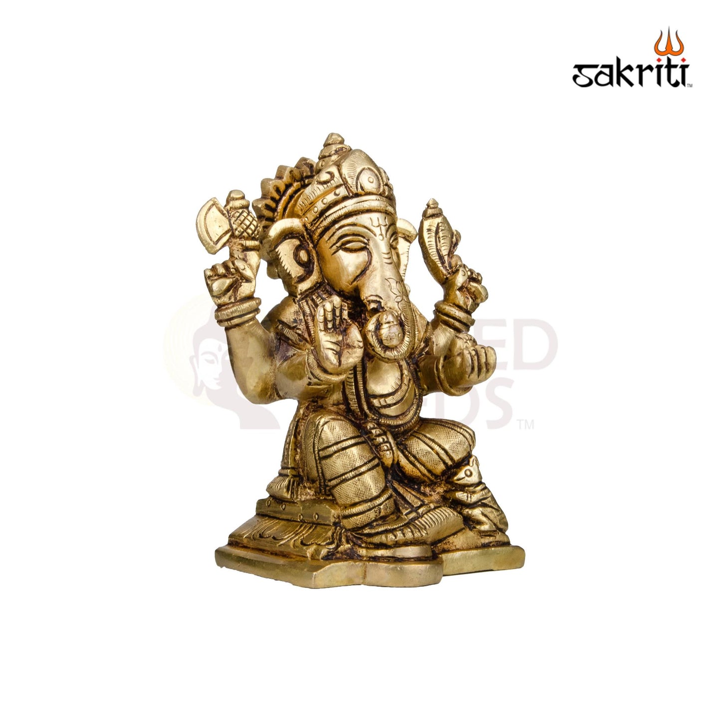 BRASS GANESHA