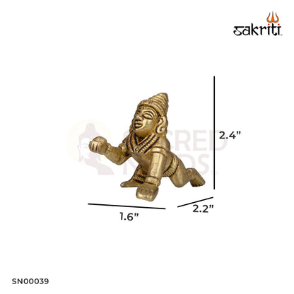 BRASS LADOO KRISHNA