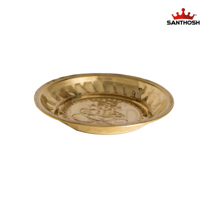 BRASS ICC RICE PLATE