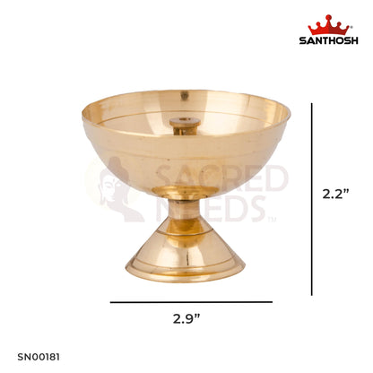 BRASS PYALI DEEPAM