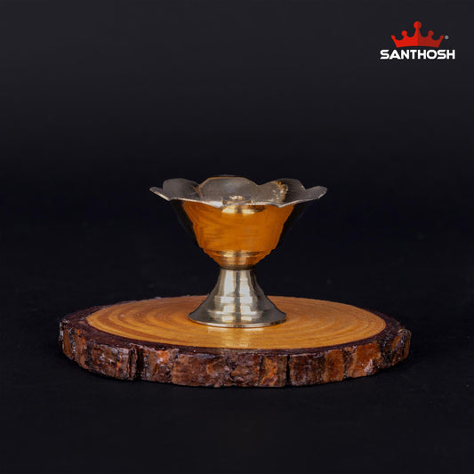 BRASS LOTUS DEEPAM