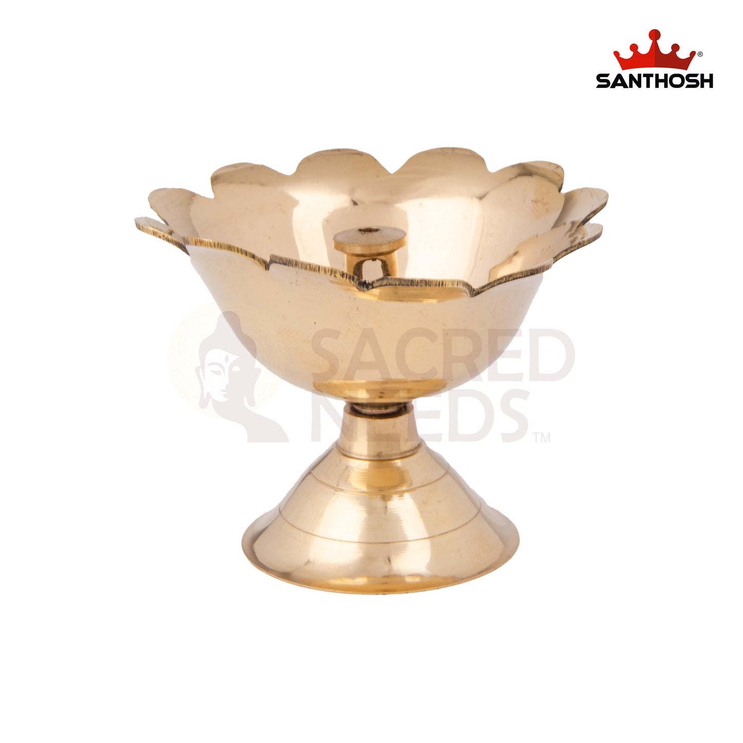 BRASS LOTUS DEEPAM