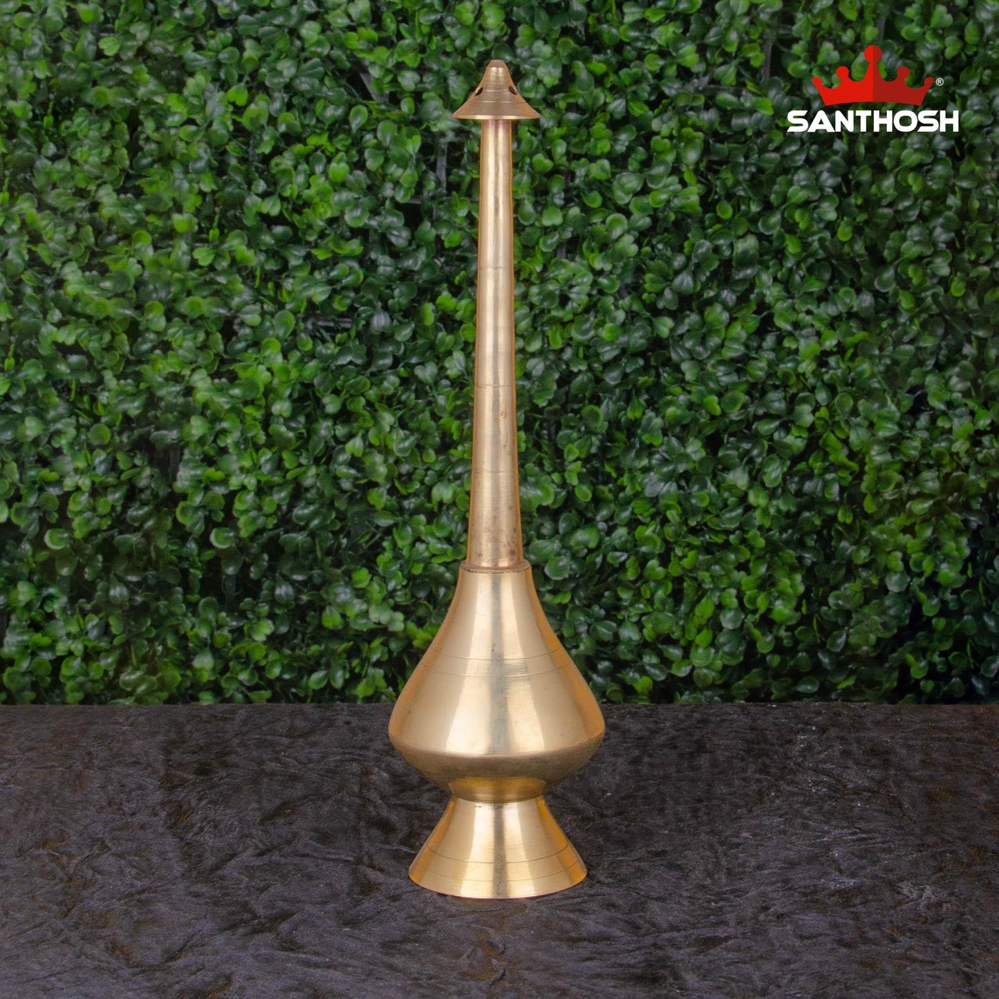 Brass Paneer Chambu – 6 Inch Height | Brass Water Vessel for Ritual Use, Kalash & Traditional Offerings