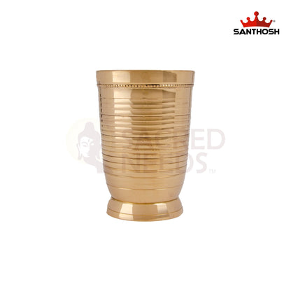 BRASS PADAM RING GLASS/TUMBLER