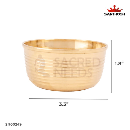 BRASS RING BOWL