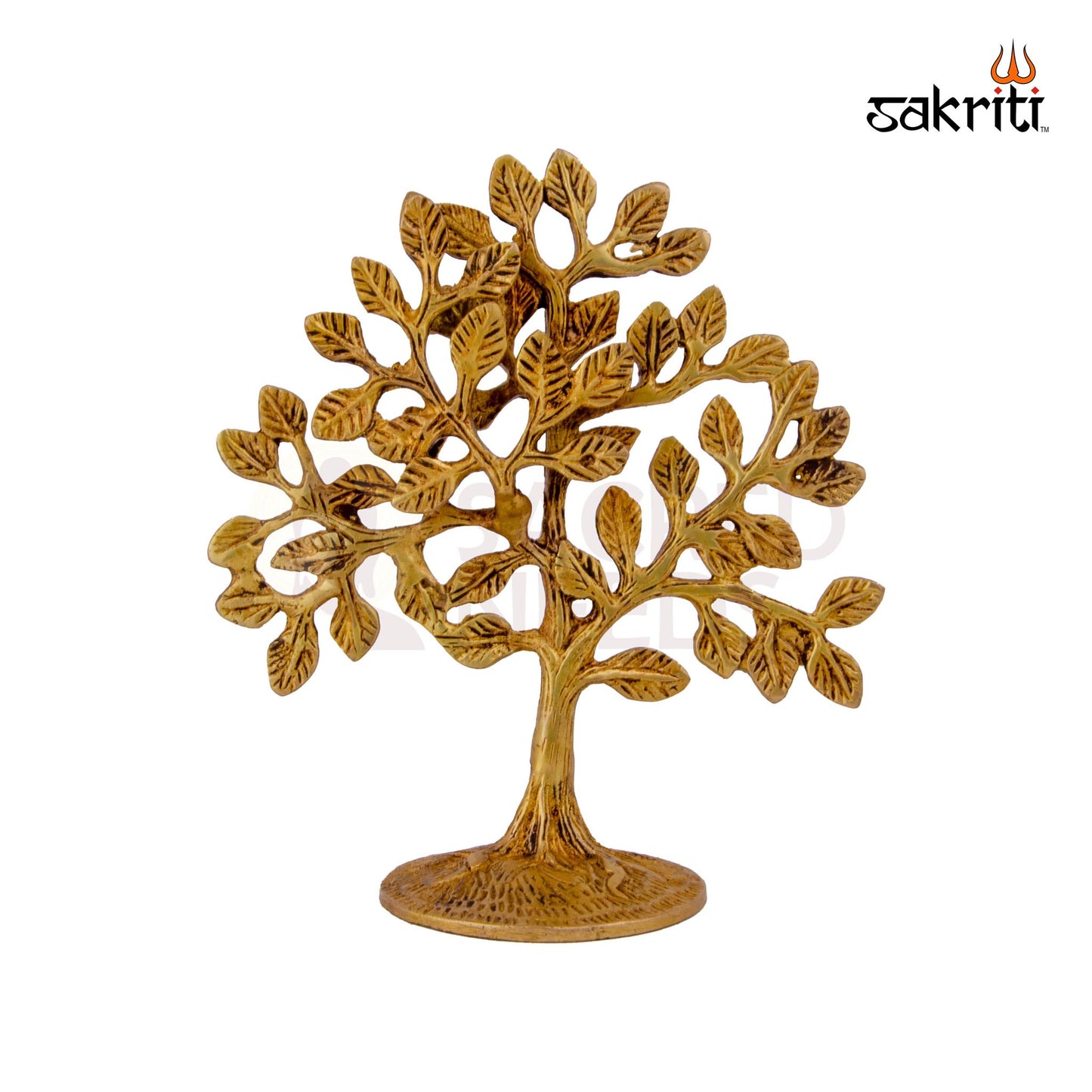 BRASS TREE ROUND BASE