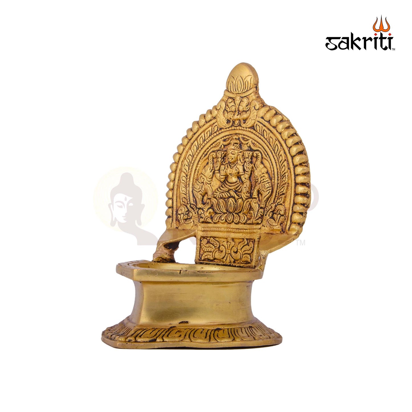 BRASS LAKSHMI AMMAN VILAKKU