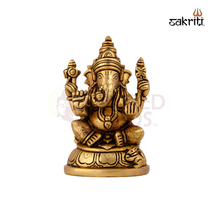 BRASS GANESHA