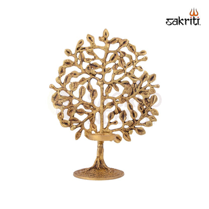 BRASS TREE WITH HOLDER