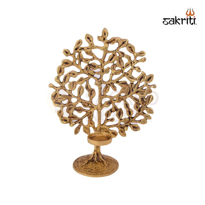 BRASS TREE WITH HOLDER