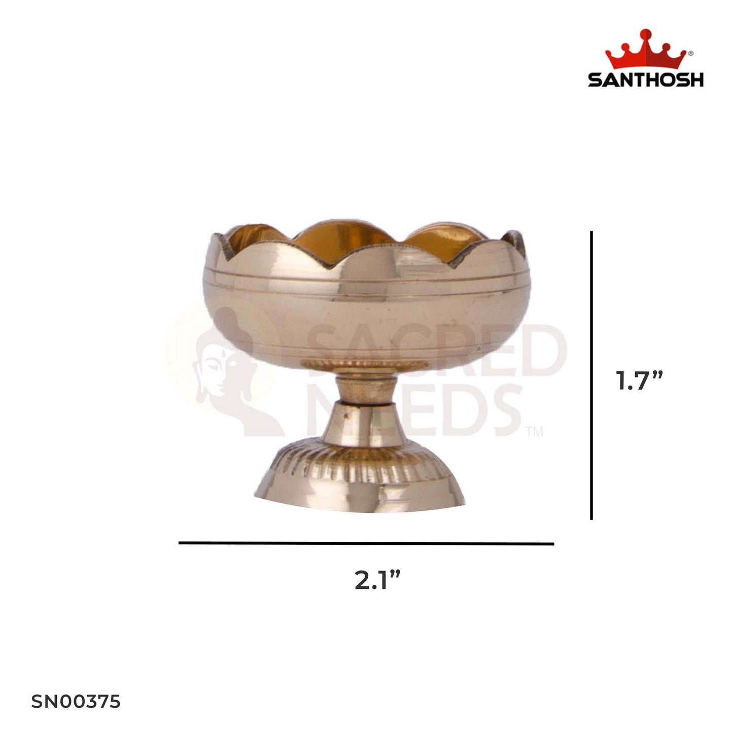 BRASS TOMATO NANDA DEEPAM