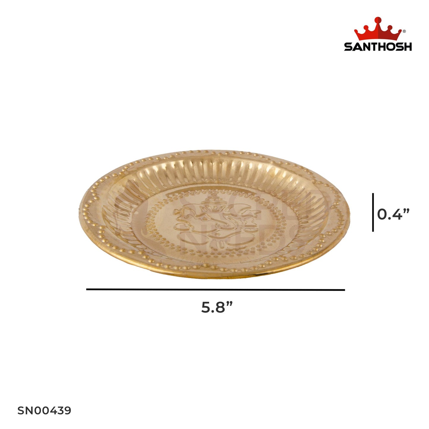 BRASS ICC 30G NAGAS PLATE