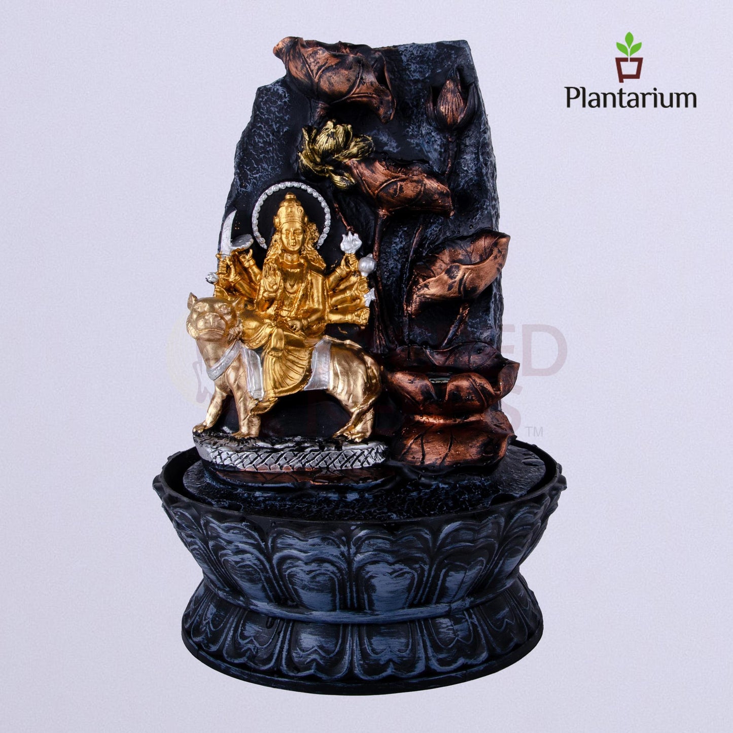 POLY RESIN DURGA FOUNTAIN