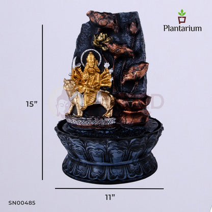 POLY RESIN DURGA FOUNTAIN