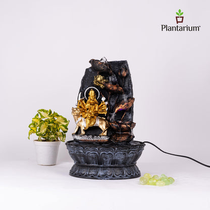 POLY RESIN DURGA FOUNTAIN