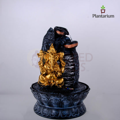 POLY RESIN GANESHA FOUNTAIN