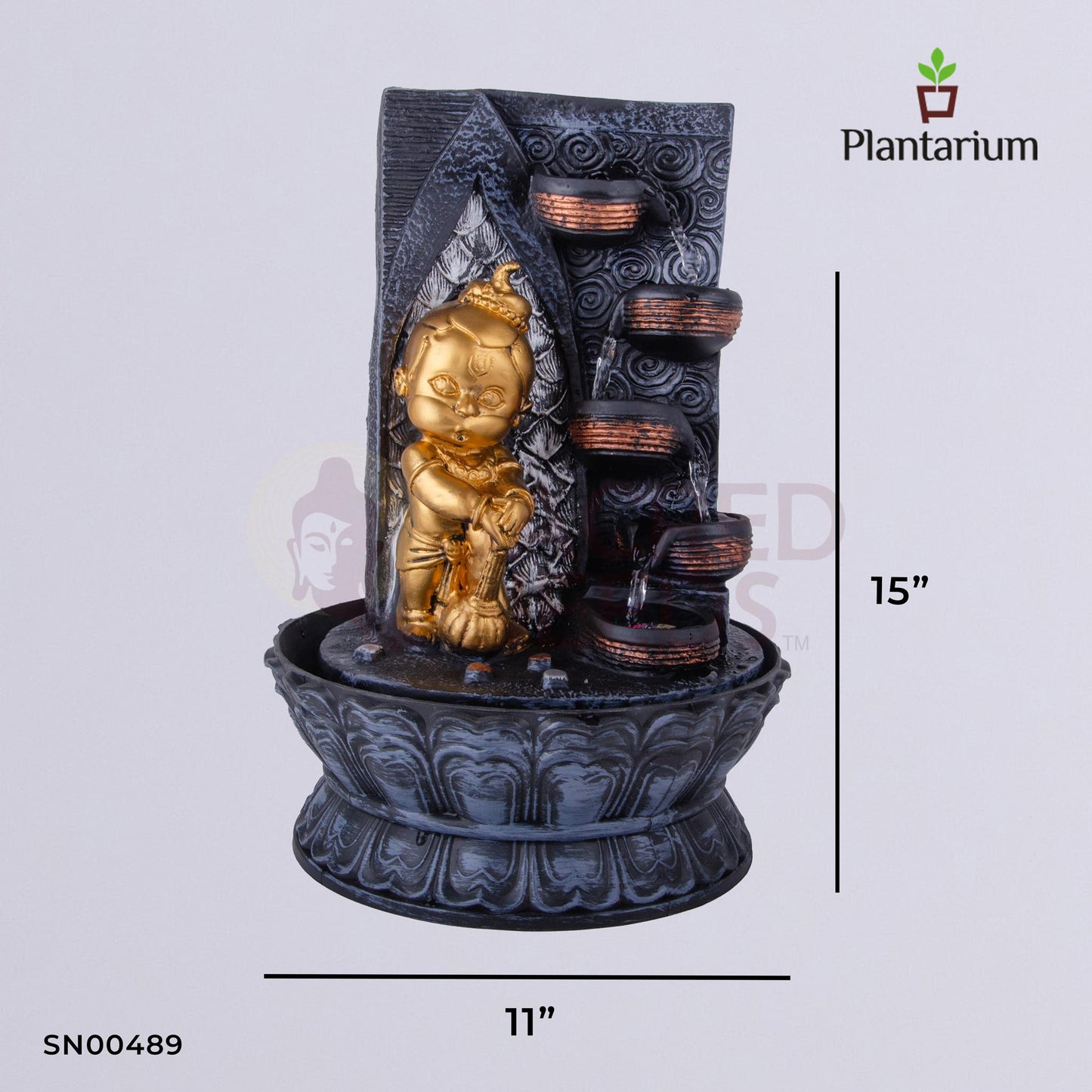 POLY RESIN BABY HANUMAN FOUNTAIN