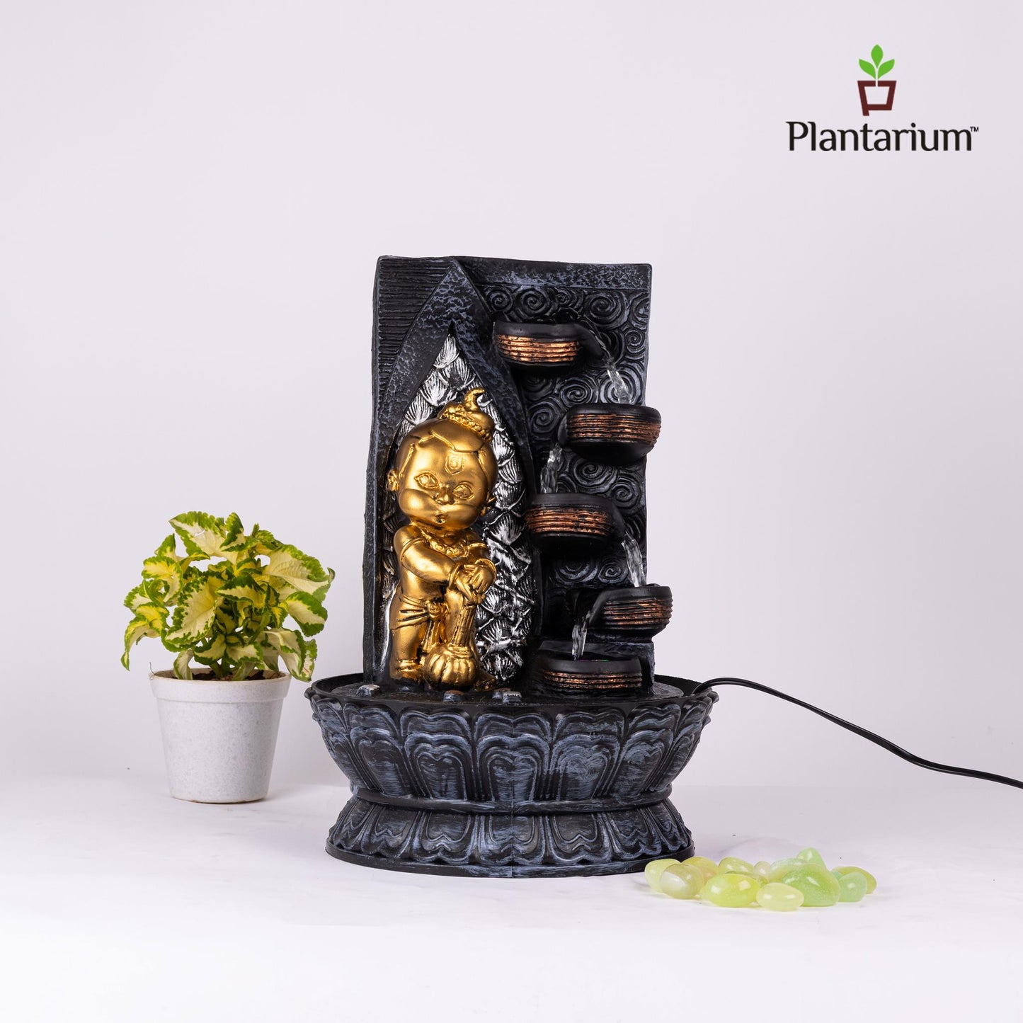 POLY RESIN BABY HANUMAN FOUNTAIN