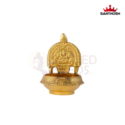 BRASS KUBER KAMAKSHI VILAKKU